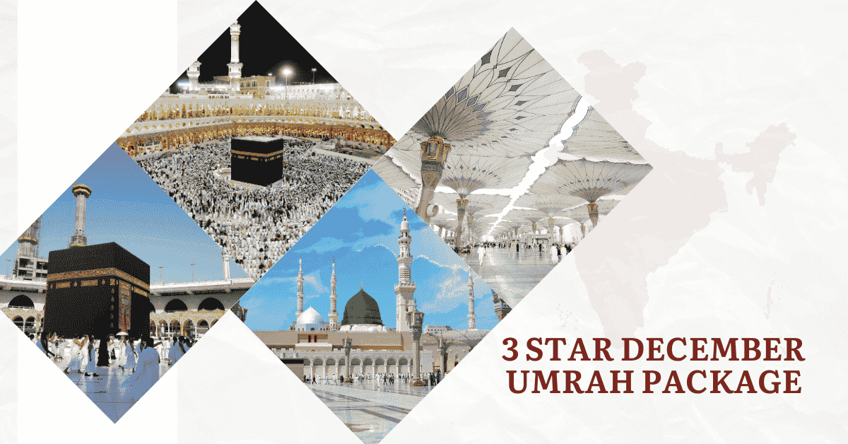 3 star December Umrah Packages